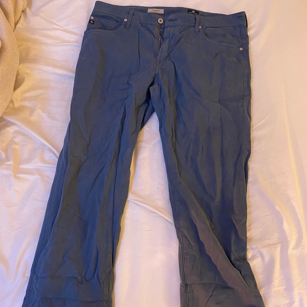 Blue chino pants